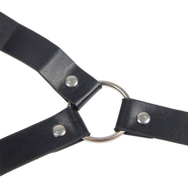 Cintura Leather Bondage Sublime Nero - Eleganza e Seduzione